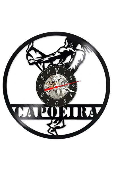 OEM Decorative wall clock, Capoeira / Brazilian Martial Arts, made from vinyl...