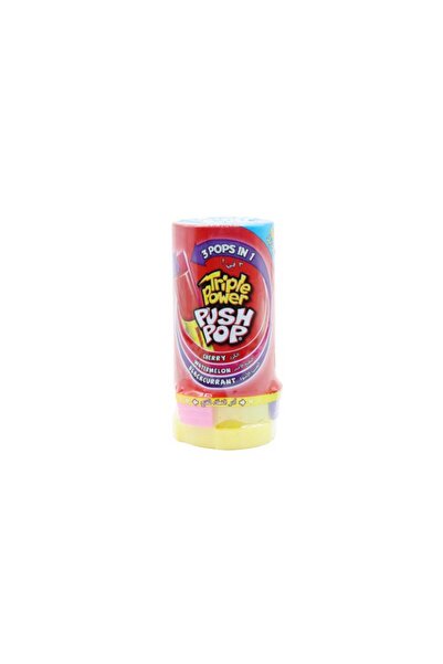 Bazooka Trip Pwr Push Pop Chry 34g