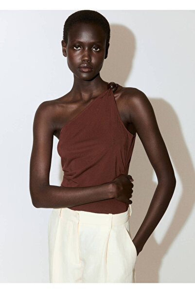 MANGO Woman Asimetrik aplike bluz