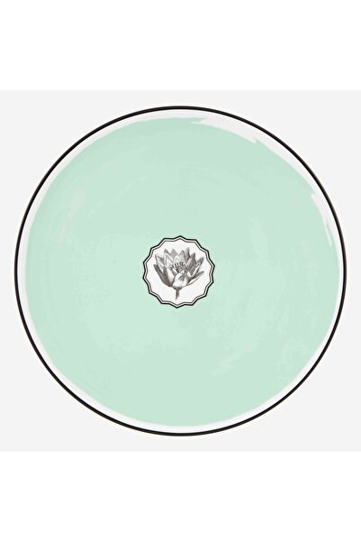 Vista Alegre Herbariae by Christian Lacroix Green Porcelain Plate 33 cm