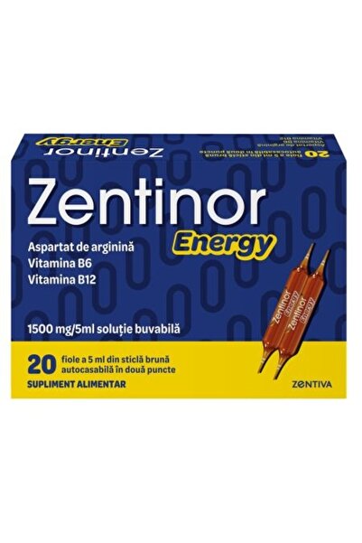 Zentiva Zenitor Energy, 20 fiole,