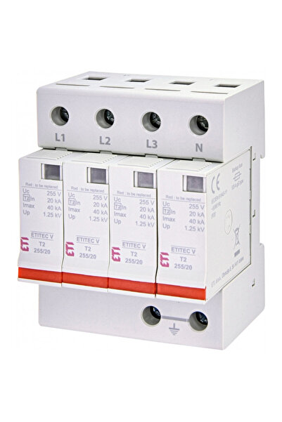 Eti Protecție la supratensiune etitec v t2 440/20 4+0 rc 002442967