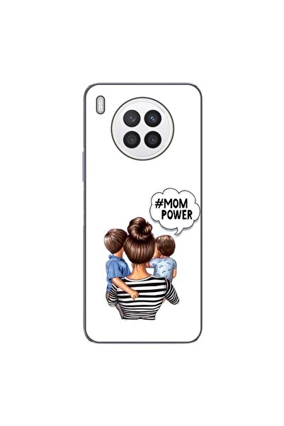 OEM Θήκη συμβατή με Huawei Nova 8i Σιλικόνης Gel TPU Σχέδιο Μαμά των Αγοριών