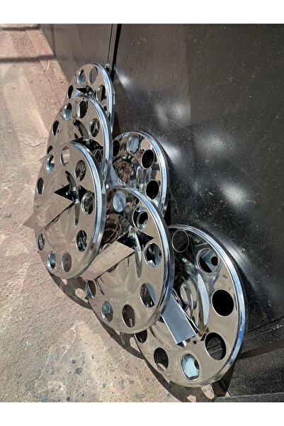 YILDIZ KROM 22,5 jant kapağı krom Dorse fırfırlı set