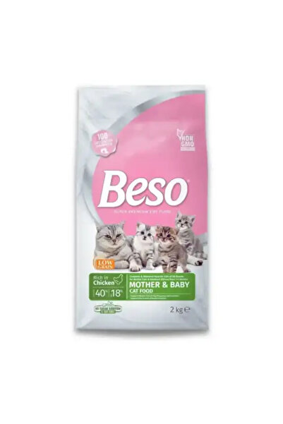 BİSO Cat Food with Chicken for Nursing Mothers and Kittens 2kg