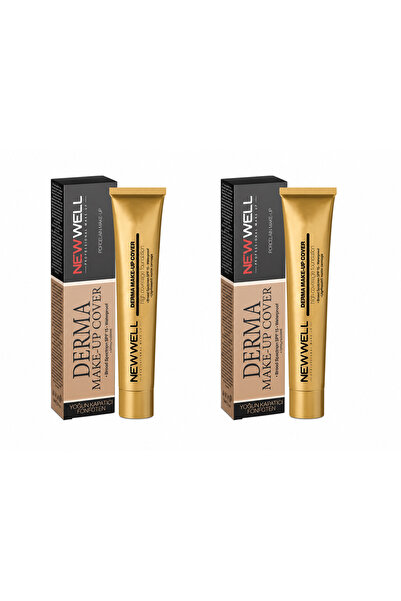 New Well Derma Makeup Cover Yoğun Kapatıcı Fondöten 03 SİLVER AVANTAJLI 2 Lİ