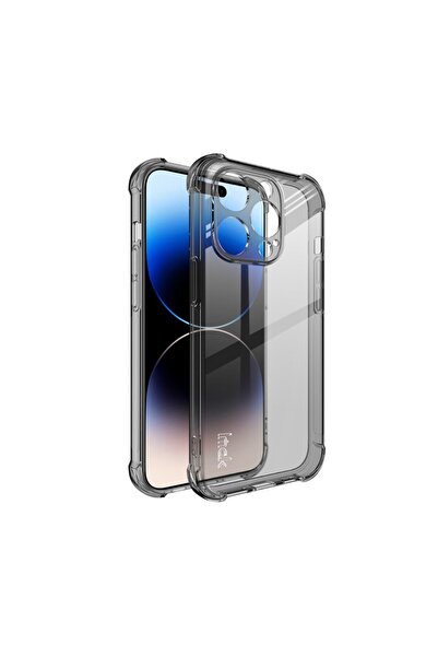 İmak TPU Θήκη Σιλικόνης Transparent Black (Apple iPhone 15 Pro)