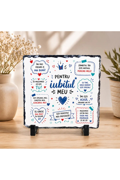 peGiftuiala Slate Board for My Boyfriend – Romantic Gift