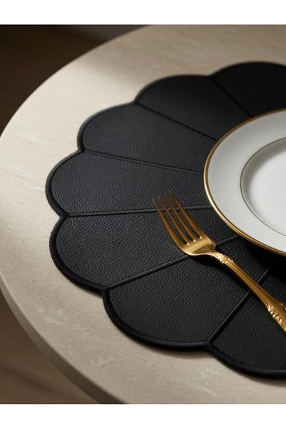 LİNDA MİA Sea Shell American Serving Plate 6 Li