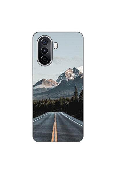 OEM Husa compatibila cu Huawei Nova Y70 Silicon Gel Tpu Model Mountain Road