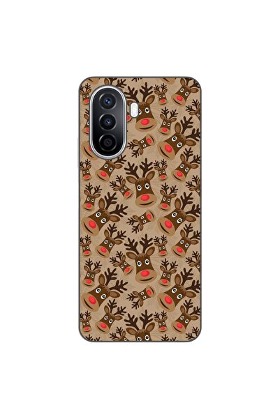 OEM Θήκη συμβατή με Huawei Nova Y70 από σιλικόνη gel TPU με χριστουγεννιάτικο...
