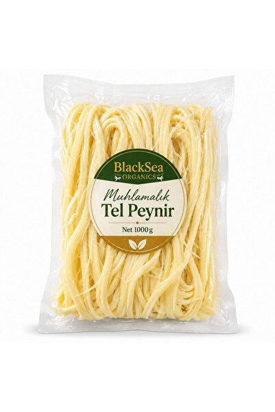 BlackSeaOrganics Muhlamalık Kuymaklık Uzayan Tel Peynir 1 KG