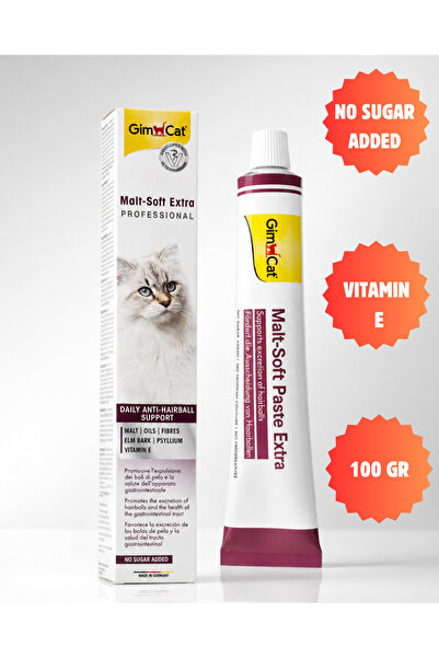 Gimcat Malt Soft Extra Tüy Yumağı Önleyici Profesyonel Kedi Maltı Anti Hairba...
