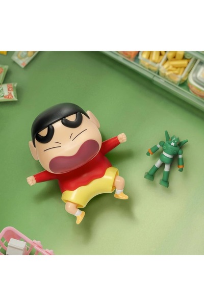 52 Toys كرايون شين-تشان، سلسلة دايمونك شين-فايبيز، صندوق مفاجآت عشوائي واحد، ...