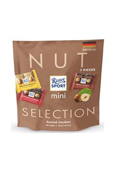 Ritter Sport MINI NUT SELECTION 60X116G POUCH