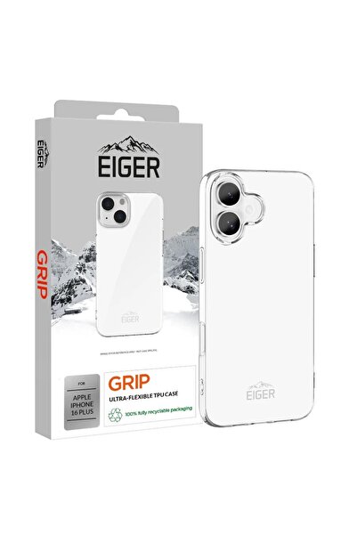 EIGER Husa Grip iPhone 16 Plus Clear