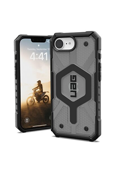 UAG Husa Pathfinder Transparentă MagSafe iPhone 17e / iPhone 16e Ash