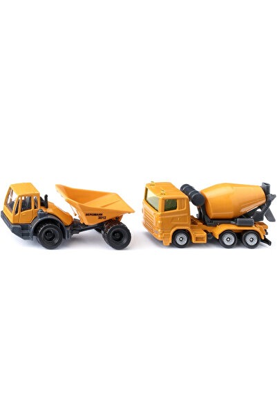 Siku Orange - Set de vehicule de construcții