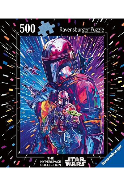 RAVENSBURGER Puzzle 2D: Star Wars The Mandalorian 500 piese