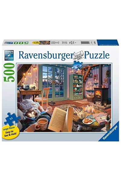 RAVENSBURGER Puzzle 2D: Przytulne miejsce 500el