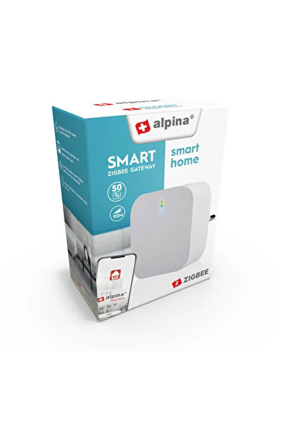 Alpina Hub Zigbee pentru conectare, inclusiv standard.