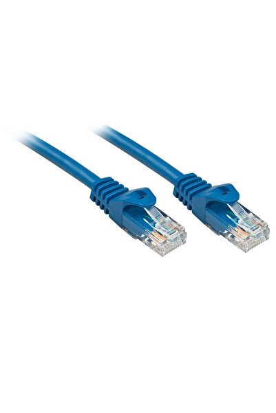 LİNDY Cablu patch Cat6 U/UTP Basic albastru 3.00m