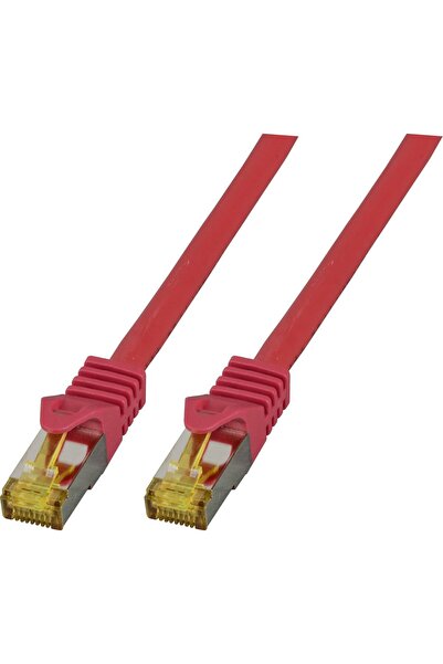EFB Elektronik EFB Cablu patch RJ45 S/FTP Cat.6A LSZH Cat.7 Rohk. 1,50m rot