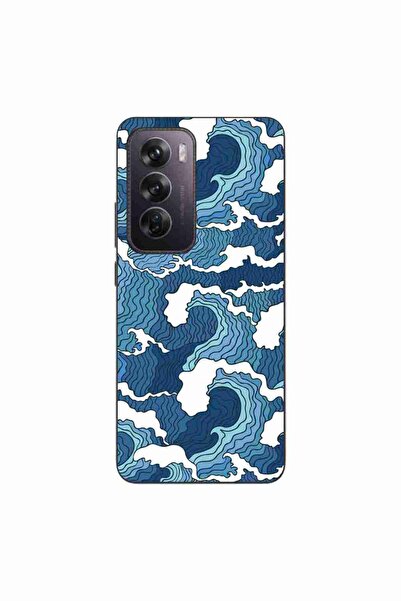 OEM Husa compatibila cu Oppo Reno12 Pro Silicon Gel Tpu Model Crazy Waves