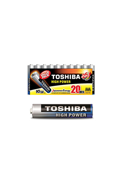 Toshiba Bateria alkaliczna LR03 / AAA 1,5V HIGH POWER /20szt./