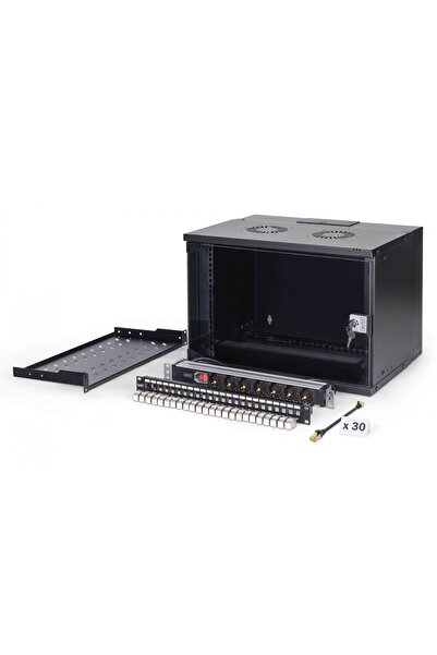 Digitus Set de rack 483 mm (19 ") - 7HE, 540x400 mm (LxÎ) sw