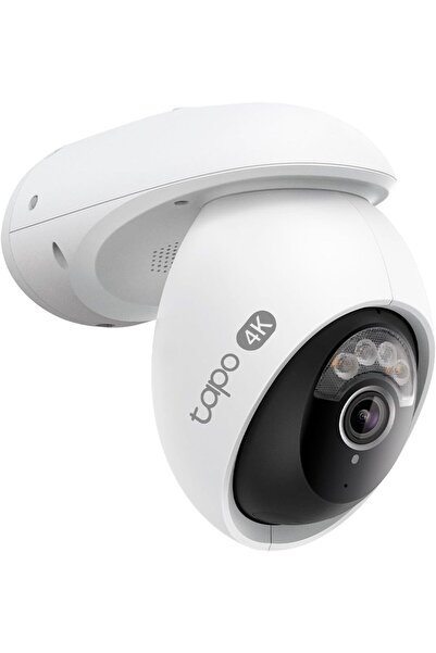 tapo 4K 8MP Wired Pan/Tilt Outdoor Security Camera, Free Person/Vehicle Detec...
