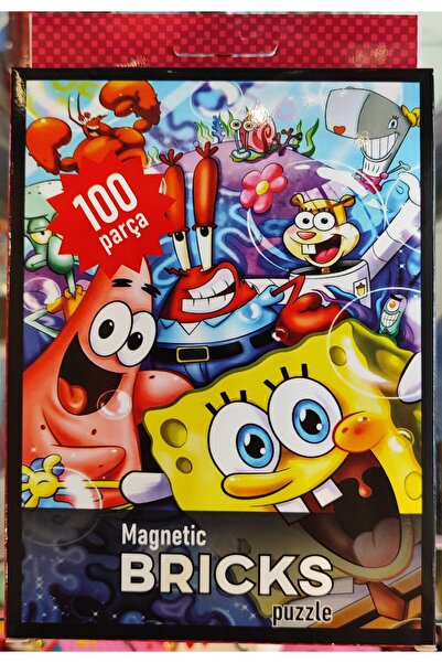 ada çanta kırtasiye Magnetic Puzzle Yap Boz Small Size 100 Pieces (15Cmx10Cm)...
