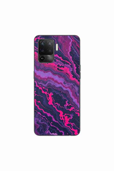OEM Husa compatibila cu Oppo Reno5 Lite Silicon Gel Tpu Model Midnight Rose M...