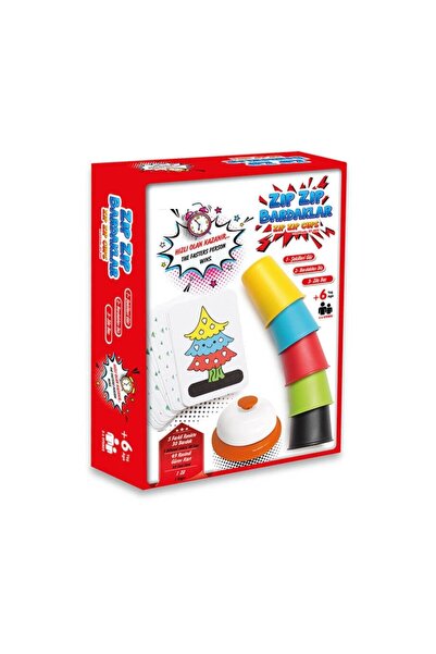 Çağdaş Oyuncak 30'lu Renklı Süper Bardak Oyunu