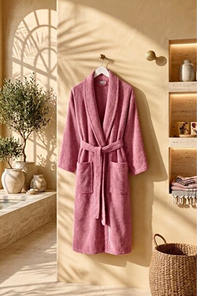 Federico Fabrizio Morningstar Cotton Shawl Collar Unisex Adult Bathrobe
