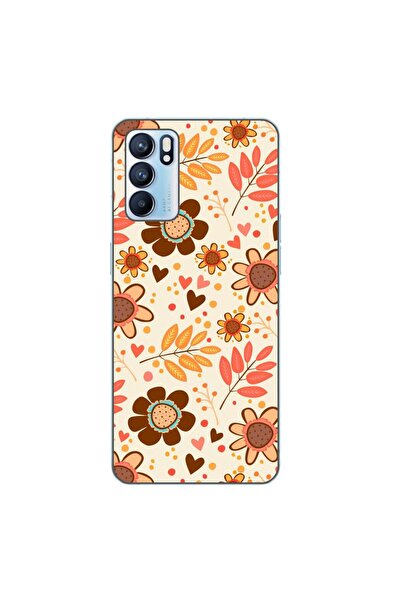 OEM Husa compatibila cu Oppo Reno6 5G Silicon Gel Tpu Model Loving Autumn