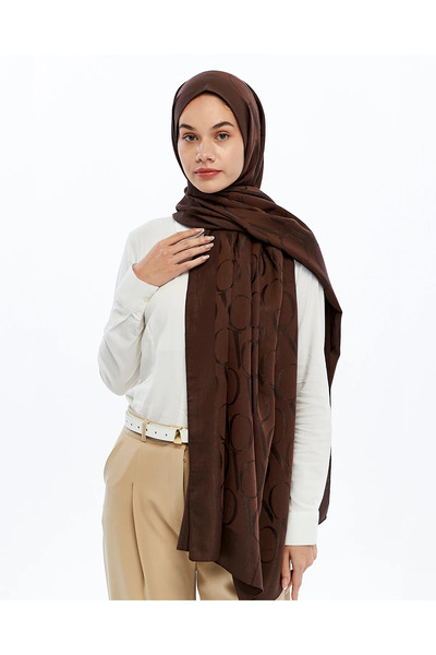 Valentino Orlandi Alia Vo Motif Patterned Shawl - 6545-01