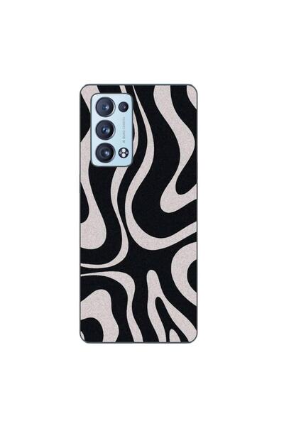 OEM Husa compatibila cu Oppo Reno6 Pro 5G Silicon Gel Tpu Model Monochrome Hy...