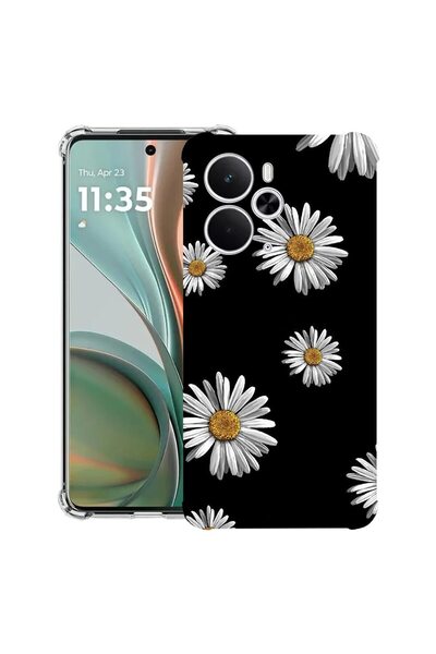 bestcase Husă pentru Realme 14 5G cu design tip margaretă, anti-șoc, cu colțu...