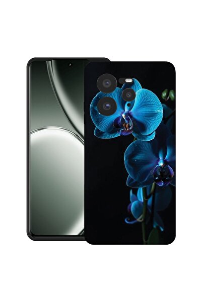bestcase ¬Æ Husa pentru Realme GT 7 Pro cu Design Blue Orchid, TPU Mat Ultra ...