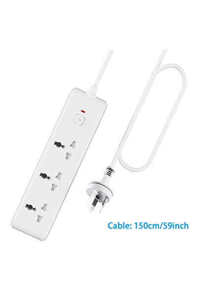 Choice5 AU 3 AC 1pc white AU Wall mounted power socket extension with USB PD ...