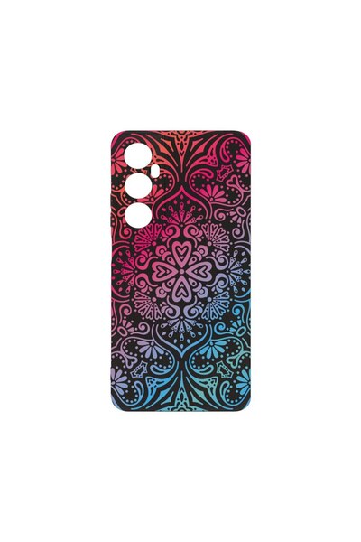 bestcase ¬Æ Husa Slim SIlicon 0.8MM, Compatibila Cu Realme C65, Mandala Color...