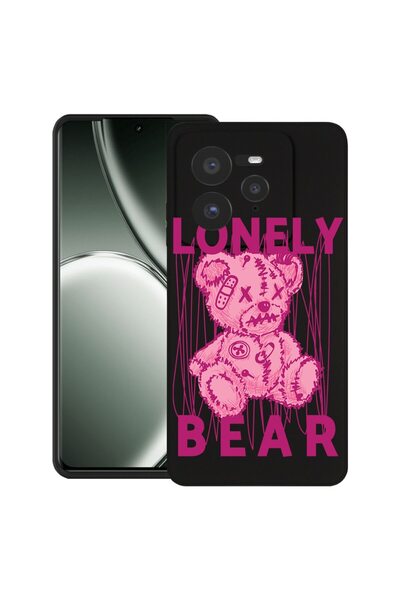 bestcase Θήκη για Realme GT 7 Pro με σχέδιο Αρκουδάκι Μοναχικό, TPU Ματ Εξαιρ...