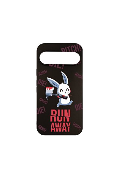 bestcase Husa pentru Google Pixel 9, BestCase¬Æ Slim SIlicon 0.8MM, Run away!...