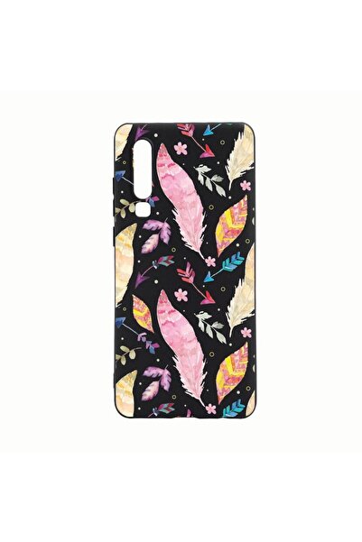 bestcase Husa Huawei P30, Happy Feathers, rezistenta la uzura, anti-alunecare...