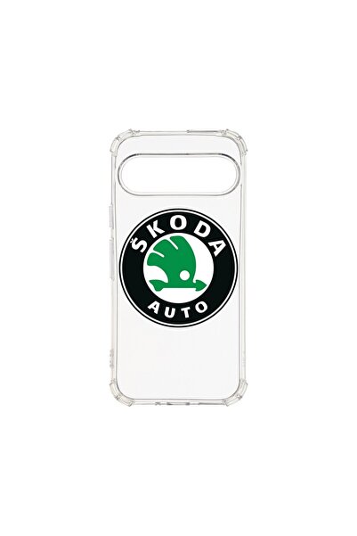 bestcase Husa Αντικραδασμική 1.5MM, Συμβατή με Google Pixel 9, Λογότυπο Skoda...
