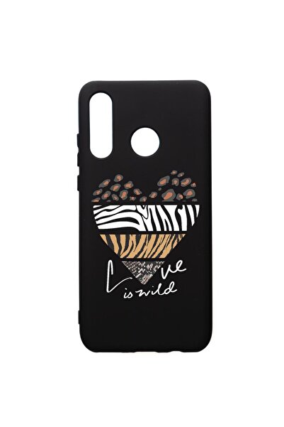 bestcase Husa Silicon Premium compatibila cu Huawei P30 Lite, Love Is Wild, c...