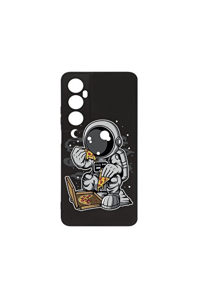 bestcase ¬Æ Husa Slim SIlicon 0.8MM, Compatibila Cu Realme C65, Astronaut Piz...