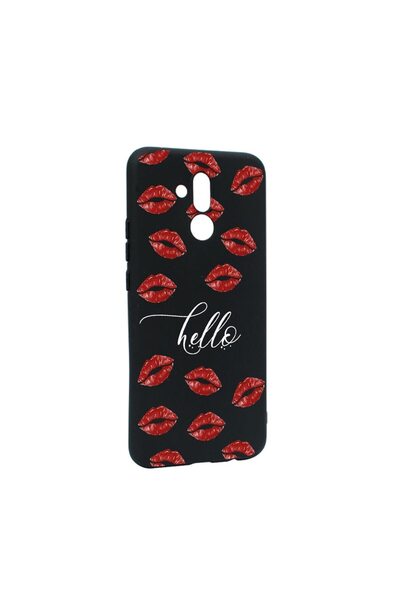 bestcase Θήκη σιλικόνης συμβατή με Huawei Mate 20 Lite, Hello Kisses, ανθεκτι...