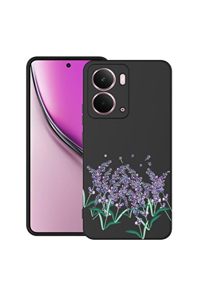 bestcase Θήκη για Realme P3 με σχέδιο λεβάντας, TPU Ματ Εξαιρετικά Λεπτή, 205...